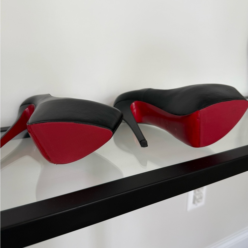 Black Louboutin daffodile platform - Picture 6 of 6